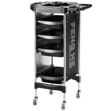 Load image into Gallery viewer, FENGHE G23230 Storage Cart 4 Drawers Salon Trolley Beauty Hair Dryer Holder Stylist Equipment