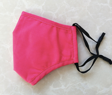 Load image into Gallery viewer, Cotton PM2.5 Black Mouth Mask Anti Dust Mask Activated Carbon Filter Windproof Mouth-muffle Bacteria Proof Flu Face Masks Care