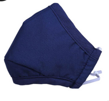 Load image into Gallery viewer, Cotton PM2.5 Black Mouth Mask Anti Dust Mask Activated Carbon Filter Windproof Mouth-muffle Bacteria Proof Flu Face Masks Care