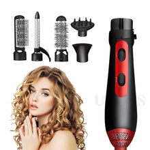 Load image into Gallery viewer, Hair Dryer Machine 3 In 1 Multifunction Hair Styling Tools Hairdryer Pro Hair Curler Straightener Dryer Comb Brush
