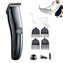 Load image into Gallery viewer, USB Recharging Electric Hair Clippers Foladable Multifunctional Hair Cutter Shaver Machine Rechargeable Hair Trimmer
