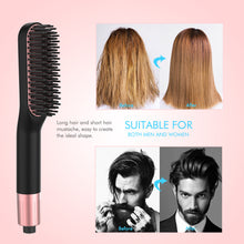 Load image into Gallery viewer, Hair straightener brush comb
